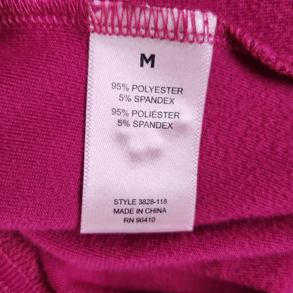 Juicy Couture Sleepwear Pajama Pants Women Medium Pink Rhinestone With Socks NWT